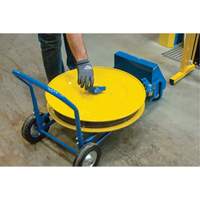 Strapping Dispenser, Polyester/Steel/Polypropylene Straps, 16"/8" Core Dia., 3"/8"/6" Roll Width Air Extreme Inc.