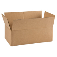 Corrugated Box, 12" L x 6" W x 4" H, Flute C Air Extreme Inc.