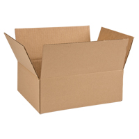 Corrugated Box, 12" L x 9" W x 4" H, Flute C Air Extreme Inc.