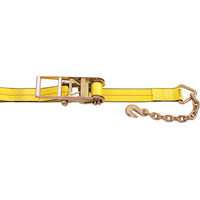 Ratchet Straps, Chain Anchor, 3" W x 30' L, 5400 lbs. (2450 kg) Working Load Limit Air Extreme Inc.
