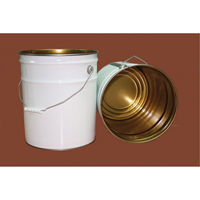 Seau avec couvercle, M&eacute;tal, 20 L Air Extreme Inc.