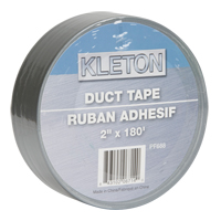 Utility Grade Duct Tape, 9 mils, Silver, 50 mm (2") x 55 m (180') Air Extreme Inc.