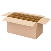 Aerosol Can Shipper Box, 12-1/4" L x 9-3/16" W x 10-5/16" H, Flute C Air Extreme Inc.