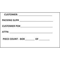 Generic Shipping Label, 4" W x 6" L, White Air Extreme Inc.
