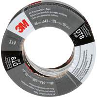 DT8 All-Purpose Duct Tape, 8 mils, Black, 48 mm (2") x 55 m (180') Air Extreme Inc.