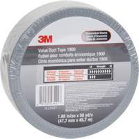 1900 Value Duct Tape, 5.8 mils, Silver, 48 mm (2") x 5.7 m (18.7') Air Extreme Inc.
