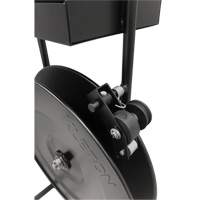 Strapping Dispenser, Polyester/Steel/Polypropylene Straps, 16"/8" Core Dia., 3"/8"/6" Roll Width Air Extreme Inc.