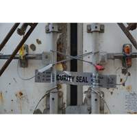 High Security Security Seal, 12", Metal, Cable Seal Air Extreme Inc.