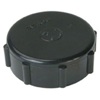 Threaded Cap, 1-1/4", Standard, Plastic Air Extreme Inc.