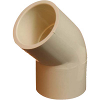Flowguard Gold&reg; 45° Elbow Fitting, Standard, CPVC, 1/2" Air Extreme Inc.
