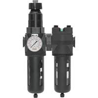 Filtre/d&eacute;tendeur & filtre coalescent Modulair 400 avec bol standard & drain manuel, 3/4" NPTF, 150 psi, Capacit&eacute; de 9,13 oz liq. Air Extreme Inc.