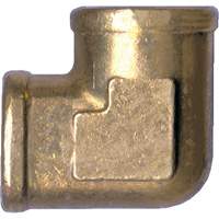 Raccord de tuyau forg&eacute; en coude 90°, FPT, Laiton, 1/2" Air Extreme Inc.
