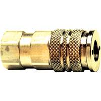 Automatic One-Handed Quick Disconnect, Brass, 1/4" x 3/8" Air Extreme Inc.