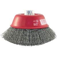 Brosse-boisseau &agrave; fils cr&ecirc;p&eacute;s en acier Air Extreme Inc.