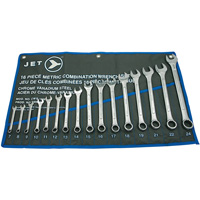 CWS-16M Raised Panel Wrench Set, Combination, 16 Pieces, Metric Air Extreme Inc.