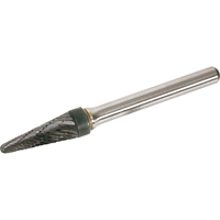 Solid Carbide Burr, SL-1, 1/4" Dia., 1/4" Shank, 5/8" Depth of Cut Air Extreme Inc.