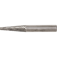 Solid Carbide Burr, SM-1, 1/4" Dia., 1/4" Shank, 1/2" Depth of Cut Air Extreme Inc.