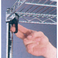 Shelving Unit, 4 Tiers, 36" W x 63" H x 18" D Air Extreme Inc.