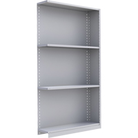 Interlok Shelving Unit, Steel, Boltless, 450 lbs. Capacity, 48" W x 88" H x 24" D Air Extreme Inc.