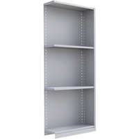 Interlok Shelving Unit, Steel, Boltless, 800 lbs. Capacity, 36" W x 88" H x 24" D Air Extreme Inc.