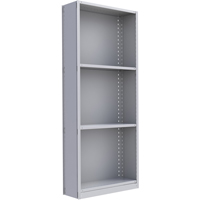 Interlok Shelving Unit, Steel, Boltless, 800 lbs. Capacity, 36" W x 88" H x 24" D Air Extreme Inc.
