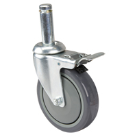 Roulette pour &eacute;tag&egrave;re en treillis chromat&eacute; Air Extreme Inc.