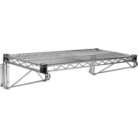 Direct Wall Mount for Chromate Wire Shelving, Single Bracket, 200 lbs. Capacity, 14" D Air Extreme Inc.