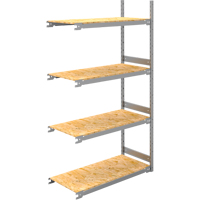 &eacute;tag&egrave;re-classeur de grande largeur, Acier, 4 Tablettes, 42" la x 18" p x 84" h, Ensemble Ajout Air Extreme Inc.