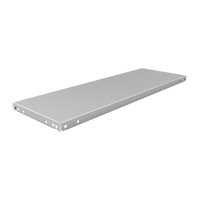 Slotted Angle Shelf, Galvanized Steel, 48" W x 12" D Air Extreme Inc.