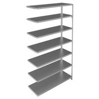 &eacute;l&eacute;ment de rayonnage, Acier galvanis&eacute;, Montant &agrave; fente, Capacit&eacute; 275 lb, 48" la x 84" h x 18" p Air Extreme Inc.