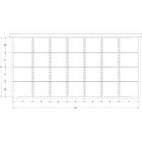 Cabinet d'entreposage &agrave; tiroirs int&eacute;gr&eacute; Interlok Air Extreme Inc.