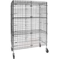 Chariot de s&eacute;curit&eacute;, Chrom&eacute;, 48" x 69" x 24", Capacit&eacute; 500 lb Air Extreme Inc.
