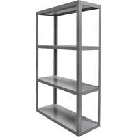 Heavy-Duty Shelving, Steel, Bolted, 3000 lbs. Capacity, 36" W x 72" H x 24" D Air Extreme Inc.