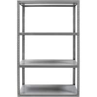 Heavy-Duty Shelving, Steel, Bolted, 3000 lbs. Capacity, 36" W x 72" H x 24" D Air Extreme Inc.
