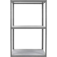 Heavy-Duty Shelving, Steel, Bolted, 3000 lbs. Capacity, 36" W x 72" H x 24" D Air Extreme Inc.