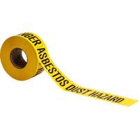 Barricade Tape, English, 3" W x 200' L, 3 mils, Black on Yellow Air Extreme Inc.