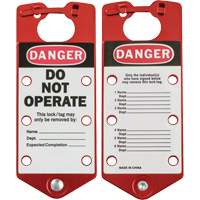 Labeled Lockout Hasps, Red Air Extreme Inc.