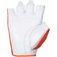 Gants Vibrastop demi-doigts antivibrations, Taille Moyen, Paume Ch&egrave;vre Air Extreme Inc.