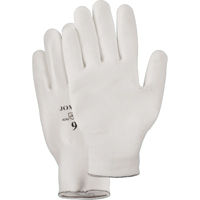 Gants enduit &agrave; paume tricot&eacute;e blanc, Taille Petit/7, Rev&ecirc;tement Polyur&eacute;thane, Enveloppe en PEHP, EN 388 niveau 2 Air Extreme Inc.