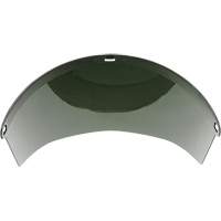 &eacute;cran facial moul&eacute;, Polycarbonate, Teinte Vert Air Extreme Inc.
