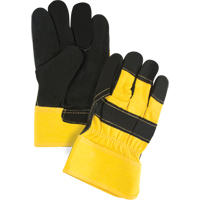 Gants d'ajusteur doubl&eacute;s pour l'hiver &agrave; chaleur sup&eacute;rieure, Grand, Paume en Cuir de vache refendu, Doublure en Thinsulate Air Extreme Inc.