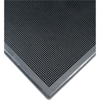 Sanitizing Footbath Mat No. 222, Rubber, 2' W x 2-2/3' L x 1/2" Thick, Black Air Extreme Inc.