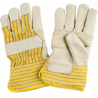 Winter-Lined Patch-Palm Fitters Gloves, X-Large, Grain Cowhide Palm, Cotton Fleece Inner Lining Air Extreme Inc.