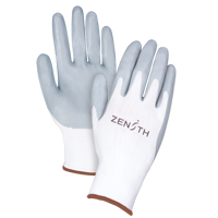 Gants l&eacute;gers enduits et respirants, 9/Grand, R&ecirc;vetement Mousse de nitrile, Calibre 13, Enveloppe en Polyester Air Extreme Inc.
