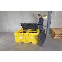 IBC Spill Pallet Plus&reg; Without Drain, 365 US gal. Spill Capacity, 62" x 62" x 28" Air Extreme Inc.