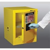Sure-Grip&reg; EX Countertop Flammable Safety Cabinet, 4 gal., 1 Door, 17" W x 22" H x 17" D Air Extreme Inc.