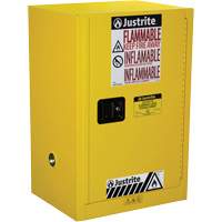 Sure-Grip&reg; EX Compac Flammable Safety Cabinet, 12 gal., 1 Door, 23.25" W x 35" H x 18" D Air Extreme Inc.
