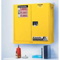 Wall Mount Sure-Grip&reg; Ex Safety Cabinets, 20 gal., 2 Door, 43" W x 44" H x 12" D Air Extreme Inc.