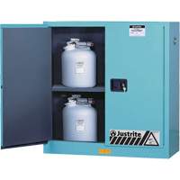 ChemCor&reg; Lined Acid/Corrosive Storage Cabinets, 30 gal., 43" x 44" x 18" Air Extreme Inc.