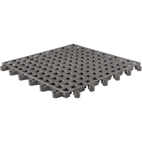 ErgoDeck&reg; General Purpose No. 564 Matting, PVC, 1-1/2' W x 1-1/2' L, 7/8" Thick, Charcoal Air Extreme Inc.